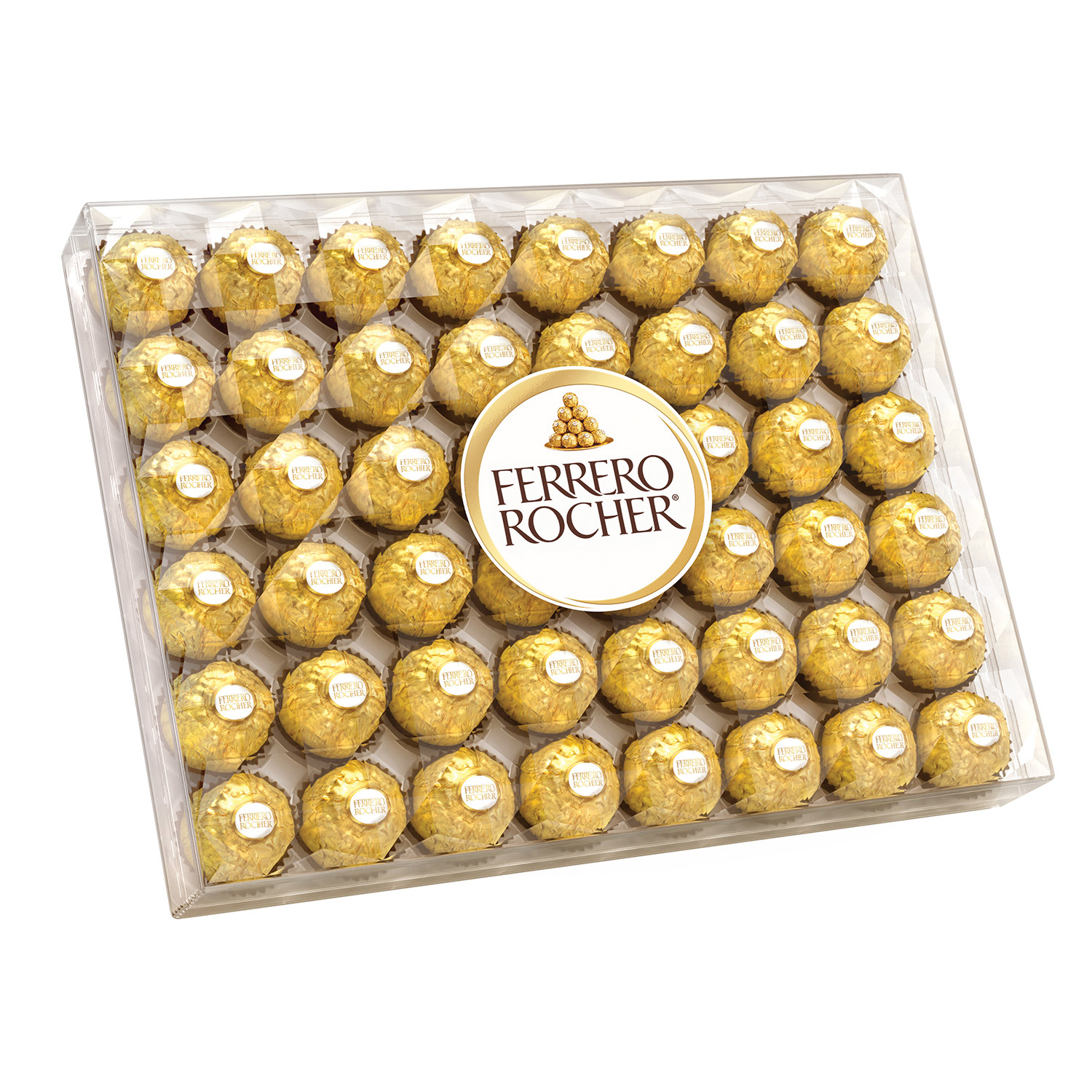 Ferrero Rocher Fine Hazelnut Milk Chocolate Pralines, 600 g