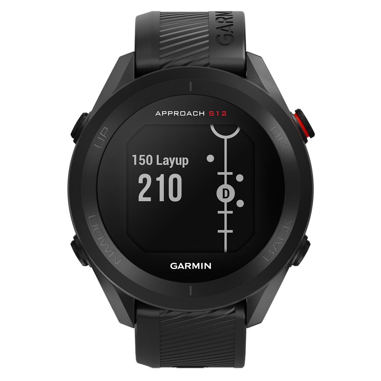 Garmin Approach S12 GPS Golf Watch, Includes USB-C and USB-A