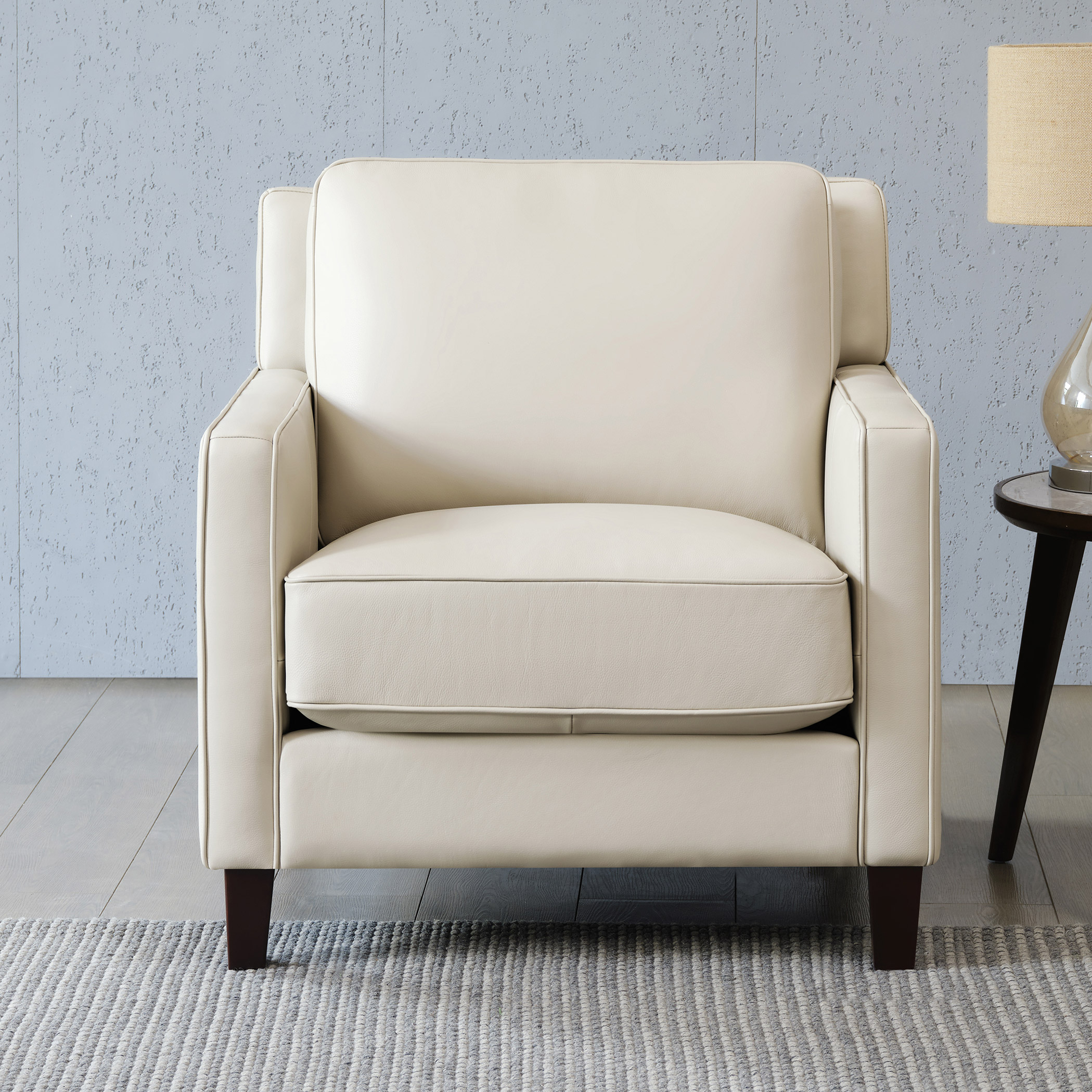 Prospera Home West Park Top-grain Leather Chair