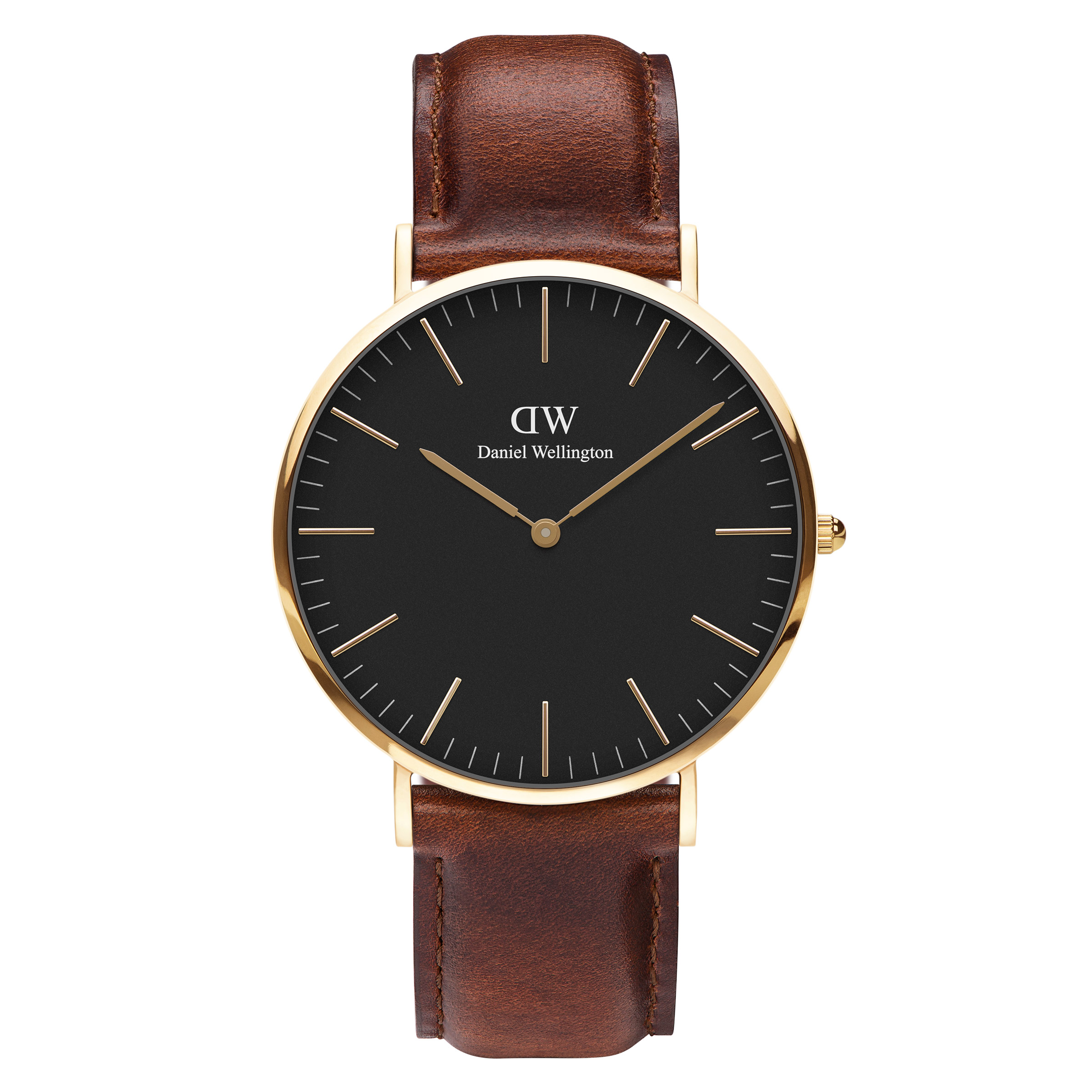 Daniel Wellington Classic St Mawes Black Dial Men's Watch
