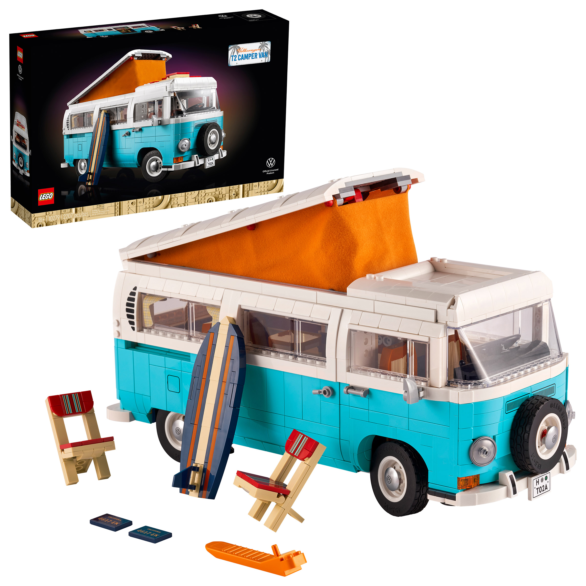 LEGO Icons Volkswagen T2 Camper Van 10279