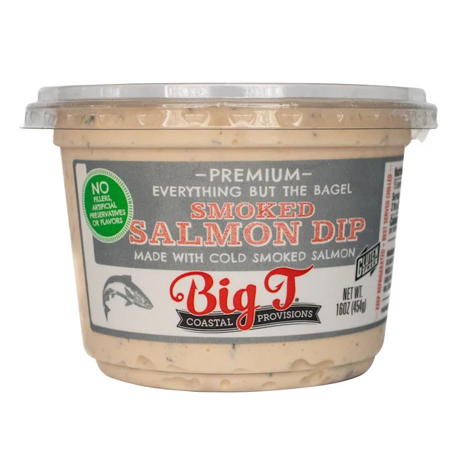 BIG T SALMON DIP 16 OUNCE CONTAINER