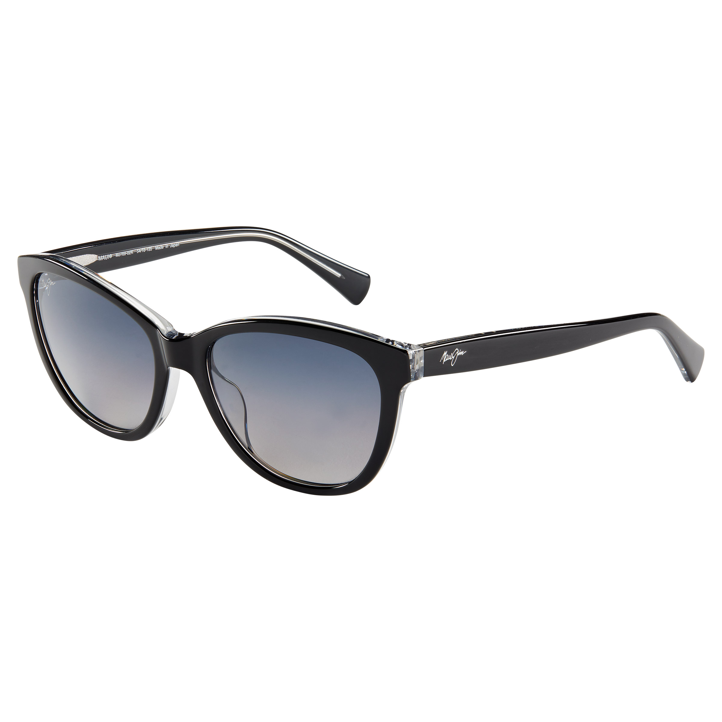 Maui Jim Canna GS769-02K Black with Crystal Neutral Gray Polarized