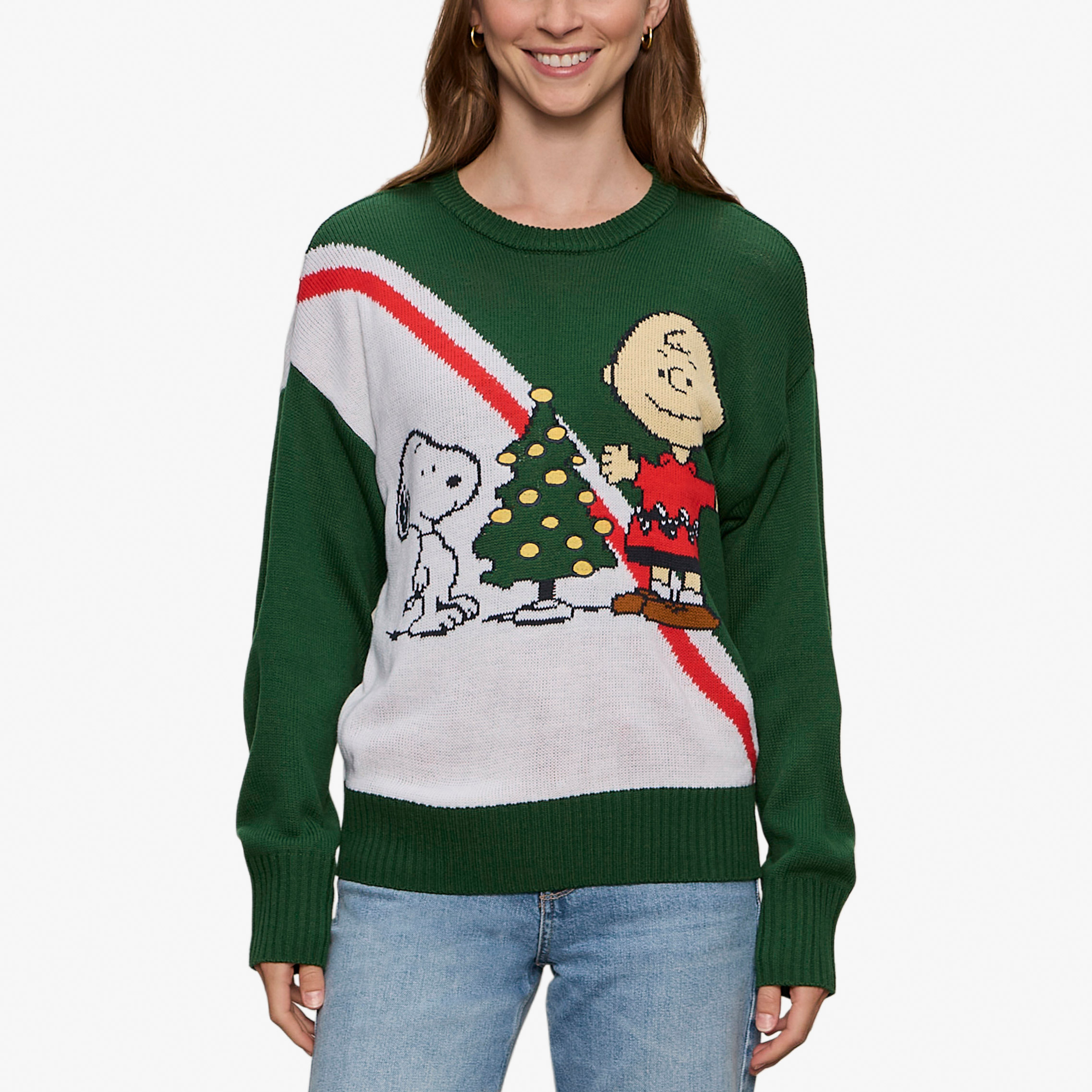 Peanuts by Sanctuary Women's Holiday Sweater