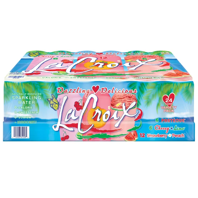LA CROIX DAZZLING DELICIOUS VTY 24/12 FL OZ (9 QTS)