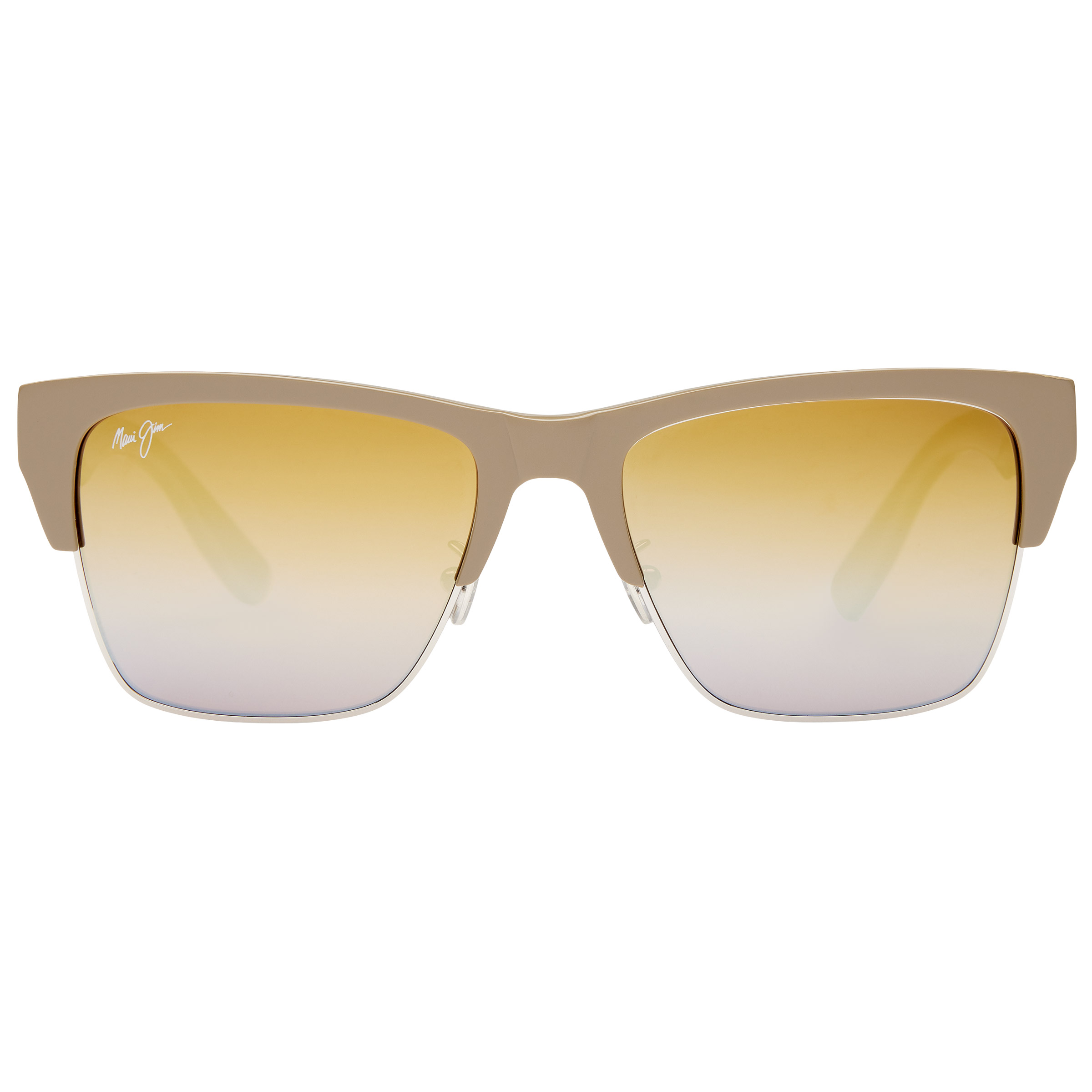 Maui Jim Perico DGS853-24F Silver Mink with Silver Dual Mirror