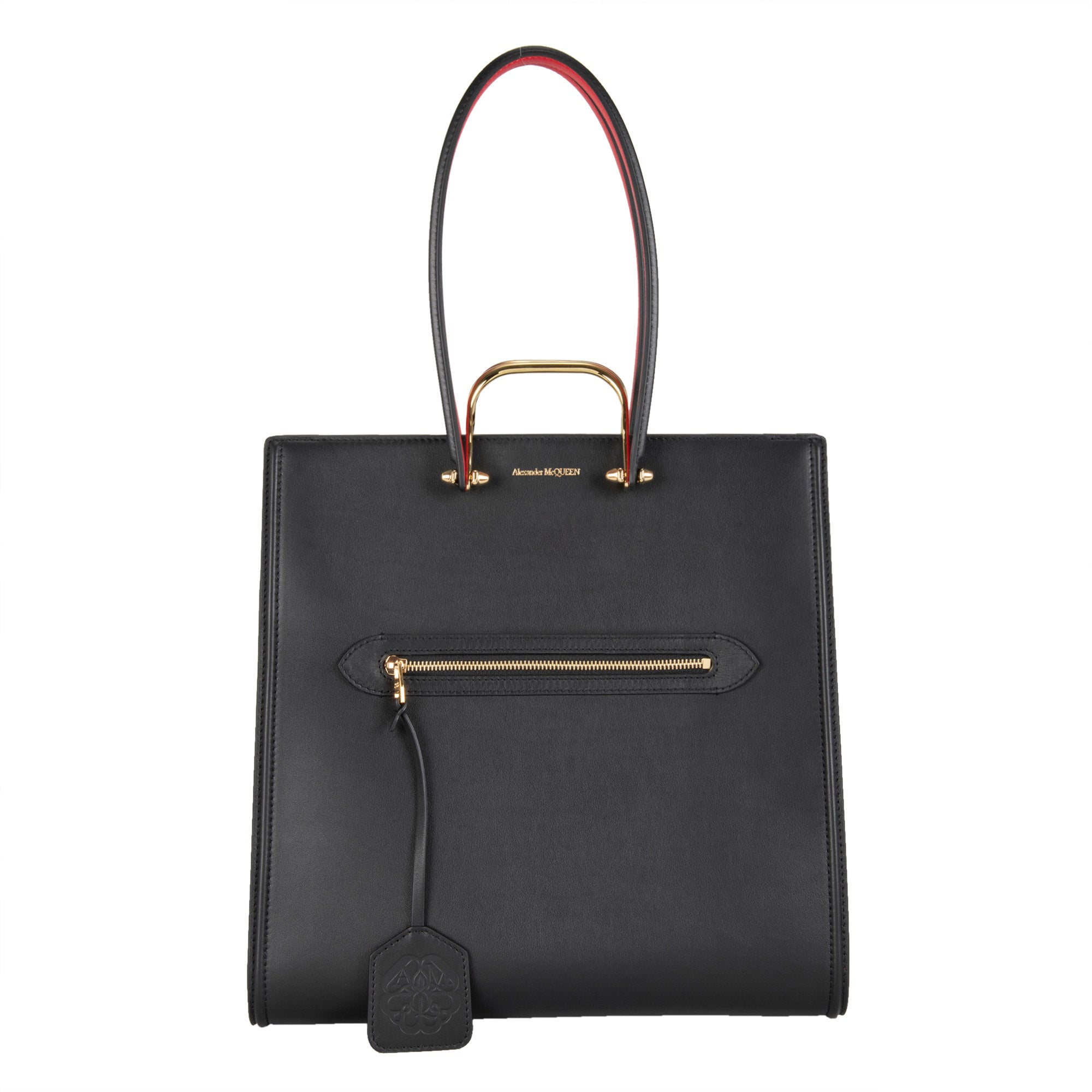 ALEXANDER McQUEEN 「The Tall Story Bag」 Alexander McQueen The Tall Story Tote Bag, Black | Costco