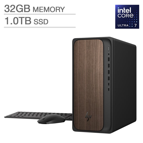 HP OmniDesk Desktop PC – Intel Core Ultra 7 265 - Intel HP OmniDesk Desktop PC – Intel Core Ultra 7 265 - Intel