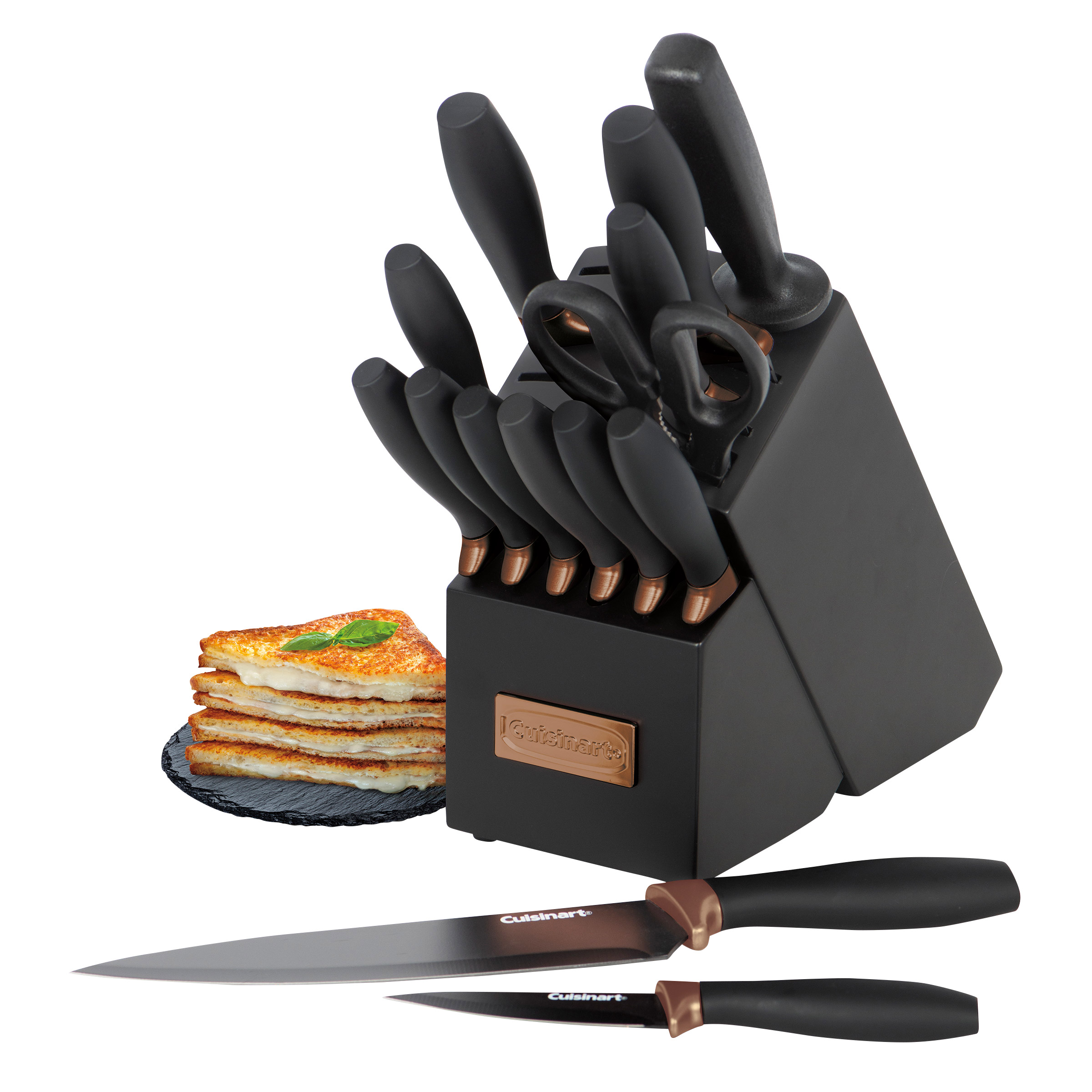 Cuisinart Metal Expressions Knife Block Set, 15-piece