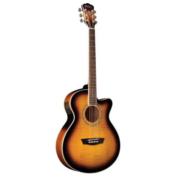 Washburn Festival EA15ATB Acoustic Electric Guitar | Costco Washburn Festival EA15ATB Acoustic Electric Guitar | Costco