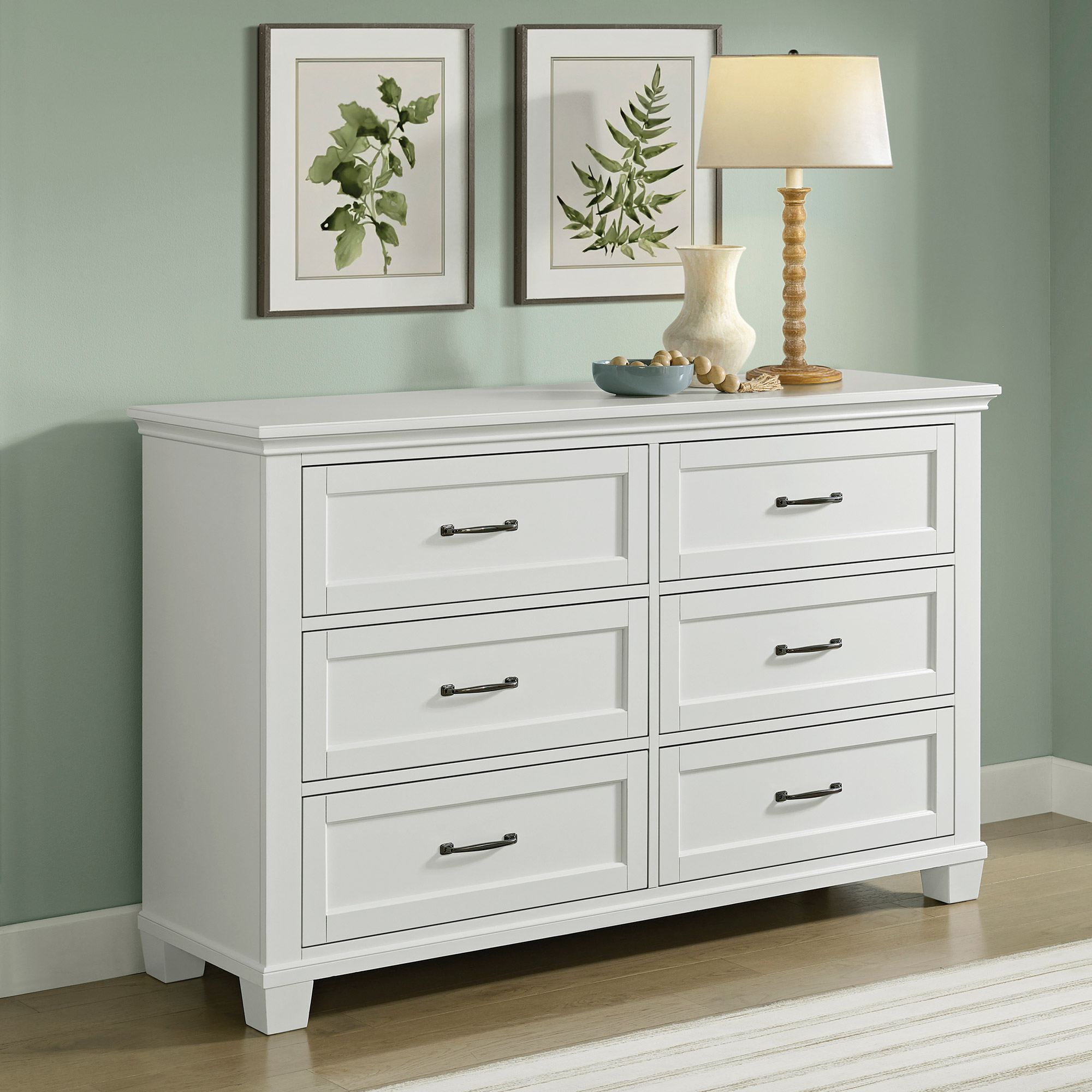 Rose 6 Drawer Dresser