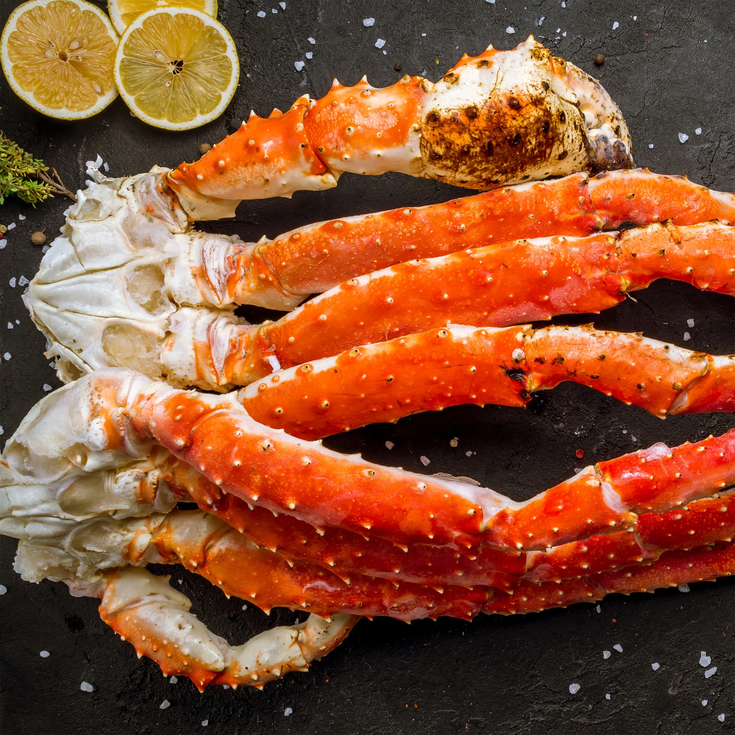 Coastal Seafoods Super Colossal Alaskan Red King Crab Leg Clusters, Total  10 lbs. | Costco, image size:2400x2400