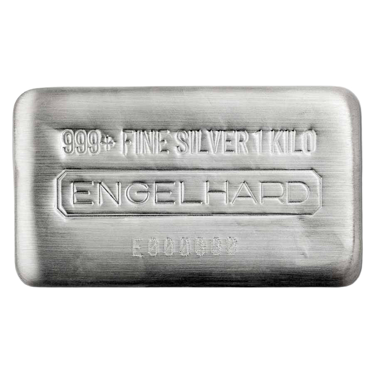 1 kilogram Engelhard Cast Silver Bar