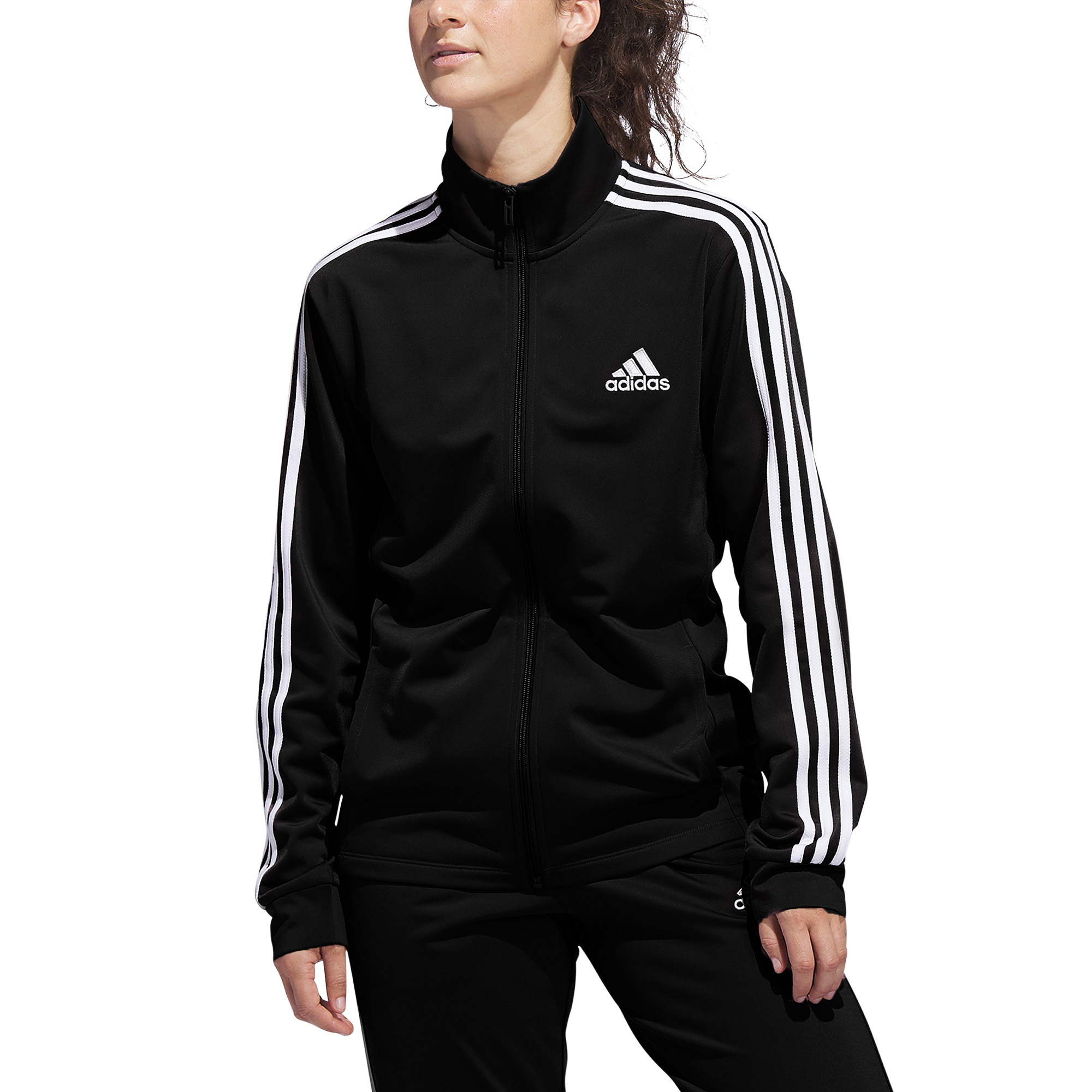 adidas Women's 3-Stripes Track Jacket Costco