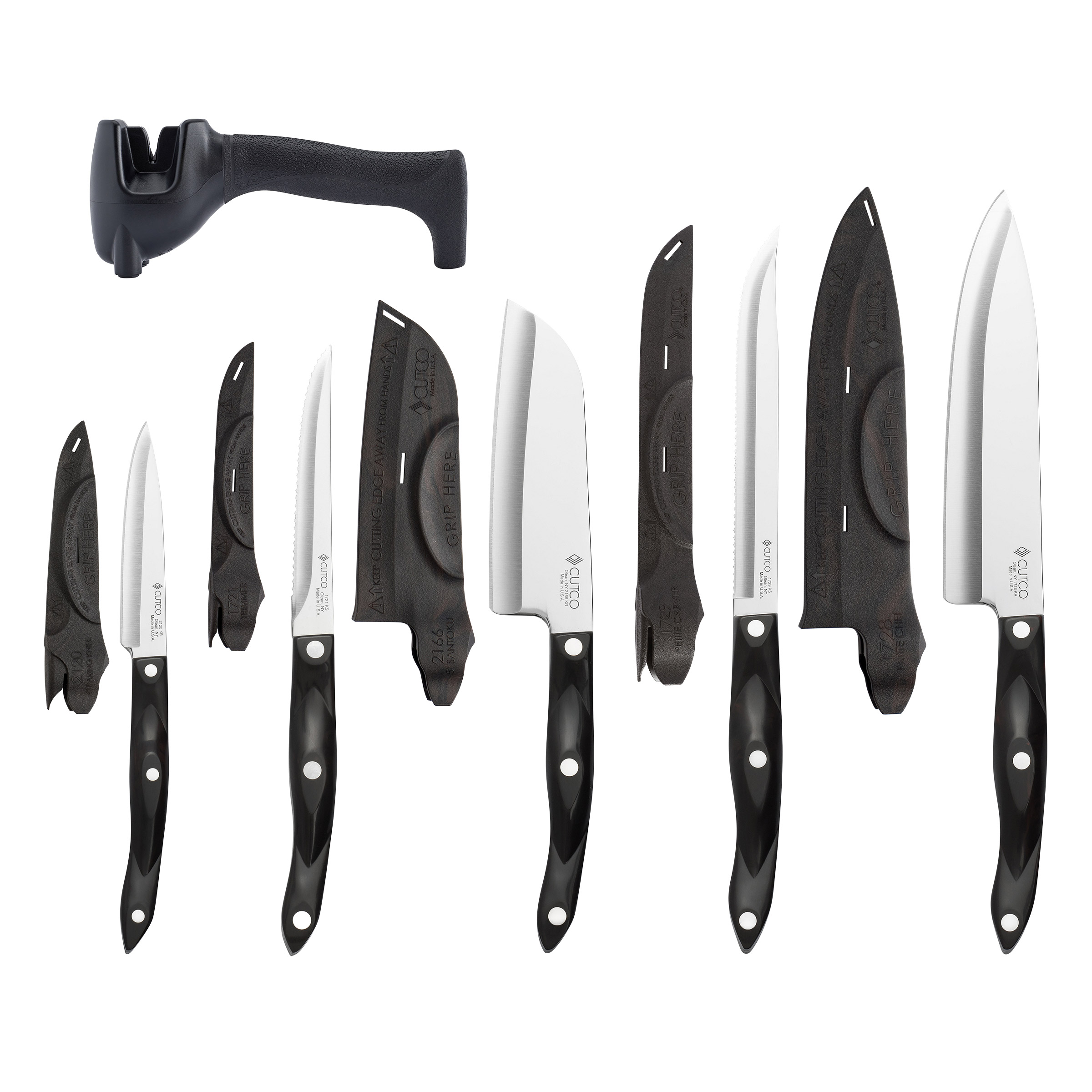 Cutco 6-piece Kitchen Prep Set with Sheaths