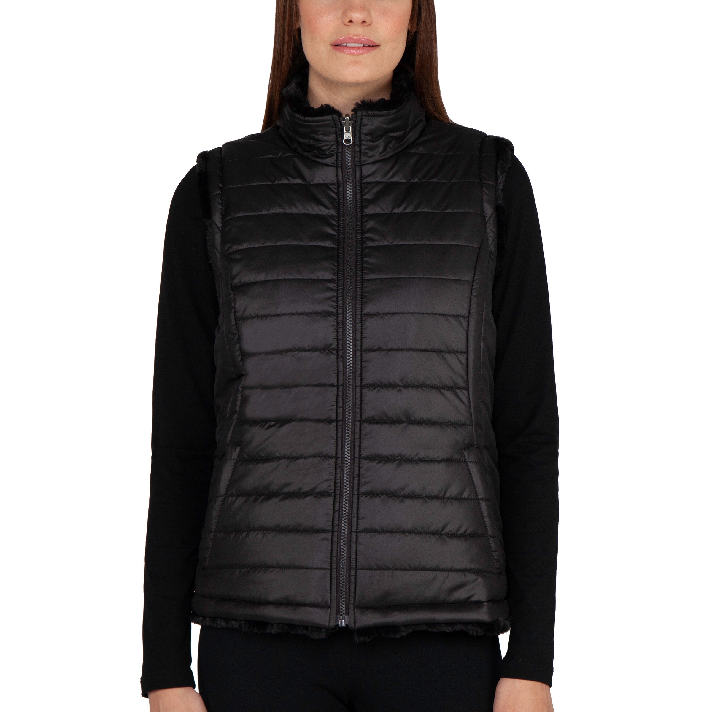 Nicole Miller Ladies' Reversible Vest | Costco