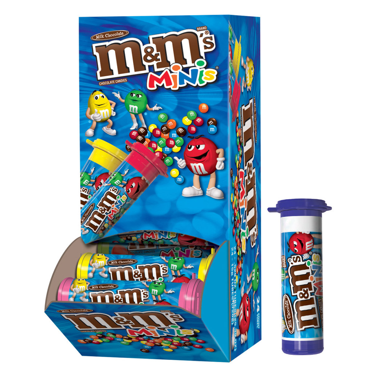 M&M's Milk Chocolate Candy Minis  1.08 oz  24-count