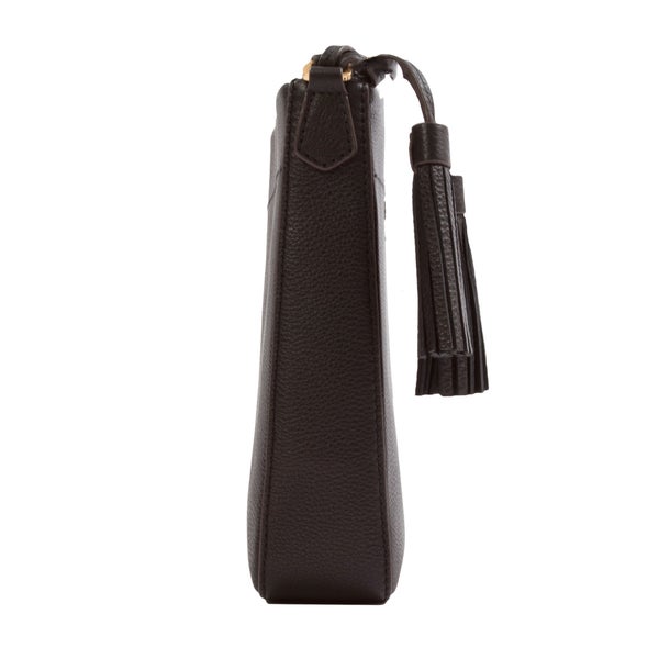 Tory Burch Mcgraw Swingpack, Black | Costco Tory Burch Mcgraw Swingpack, Black | Costco