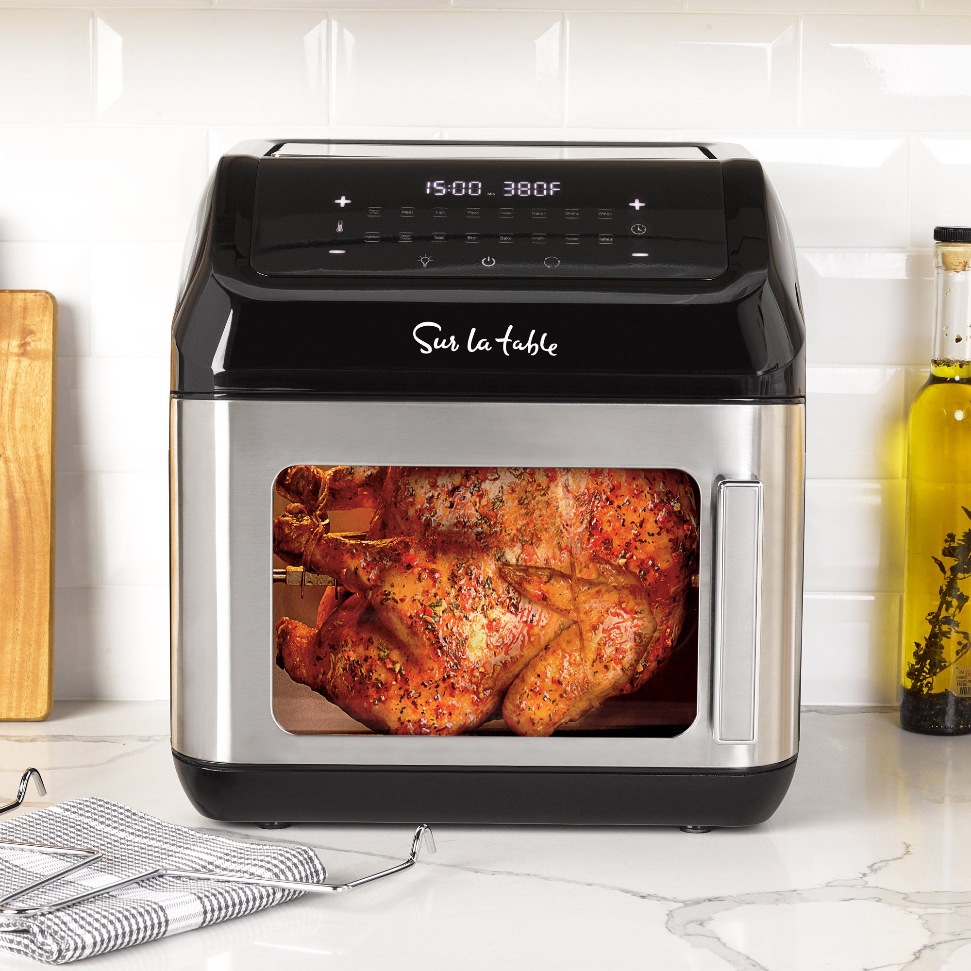 バーベキュー・調理用品 NATAL DESIGN 38-kT SOTE ver. AURORA Sur La Table 13-Quart Air Fryer Oven | Costco
