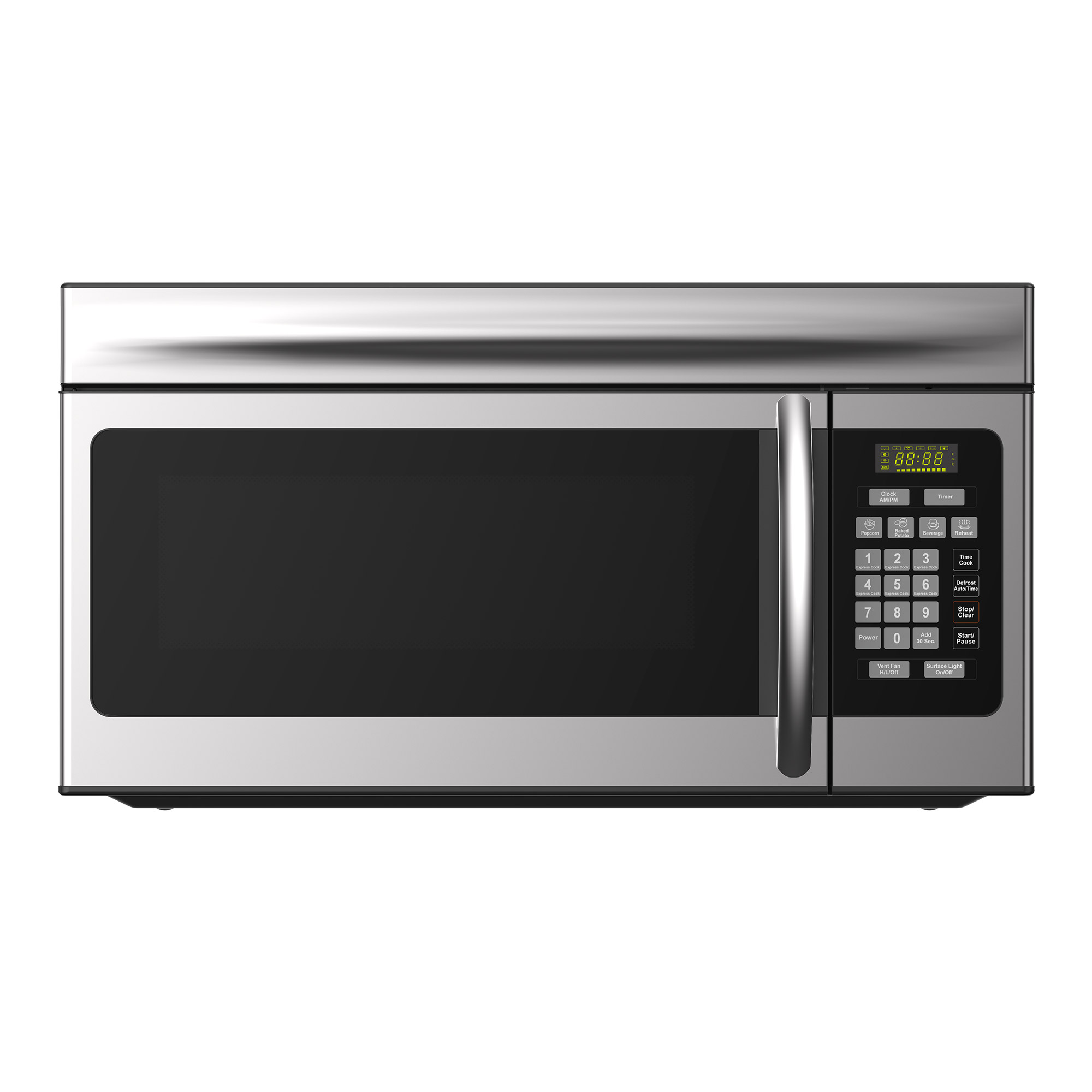 Element 27 in. 1.6 cu.ft. Stainless Steel Over The Range Microwave with Auto-Cook Options, 300 CFM