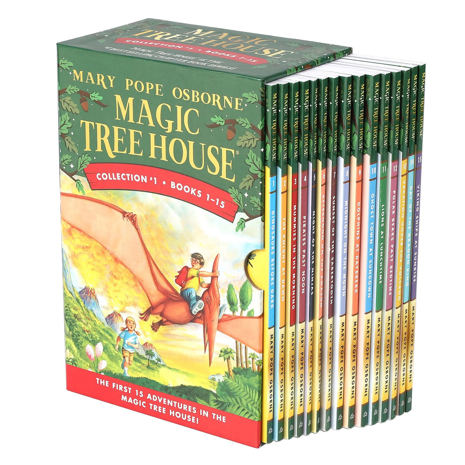 Magic Tree House Collection 1: 1-15 Book Box Set by Mary Pope
