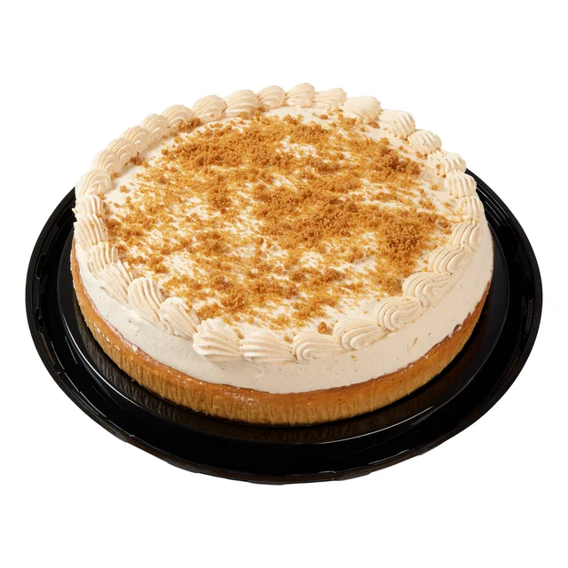 PUMPKIN CHEESECAKE WITH WHIPPED TOPPING