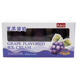 AIKO GRAPE ICE CREAM 3/3 FL OZ