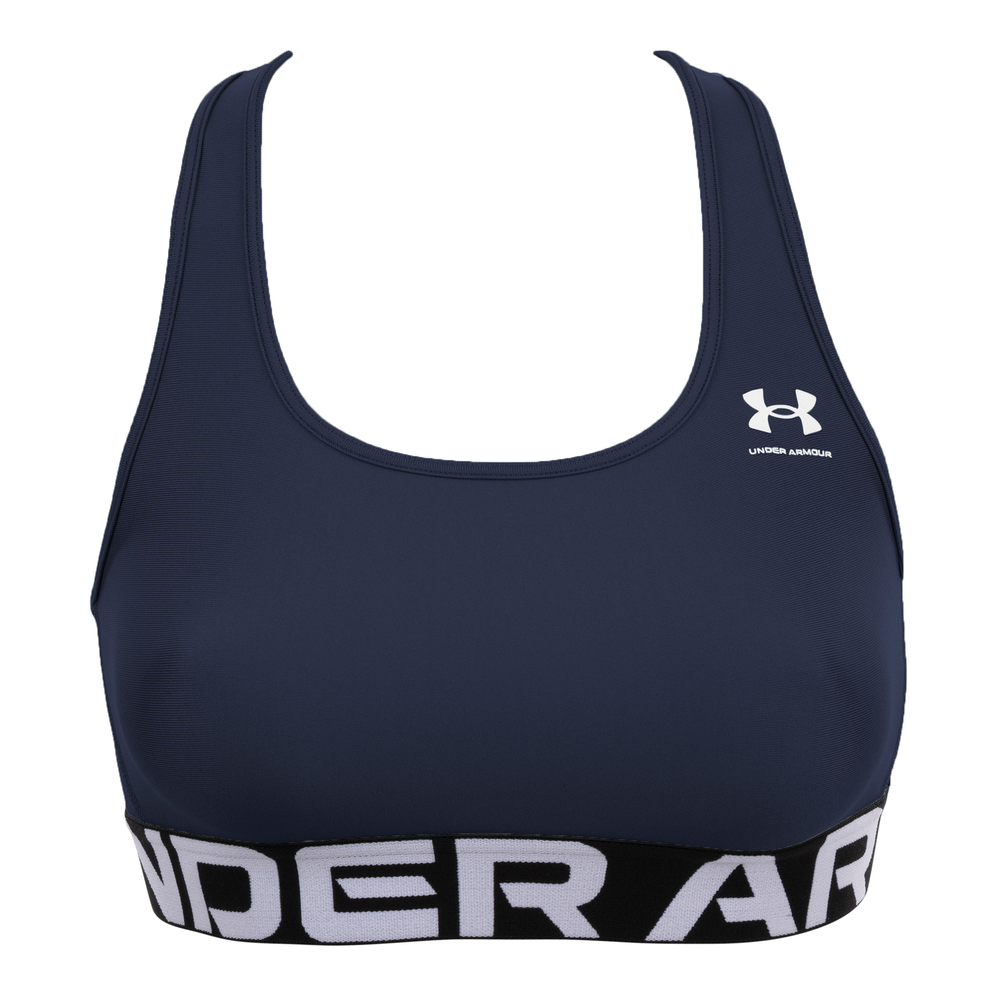 Under Armour Women's HeatGear Mid Branded Sports Bra