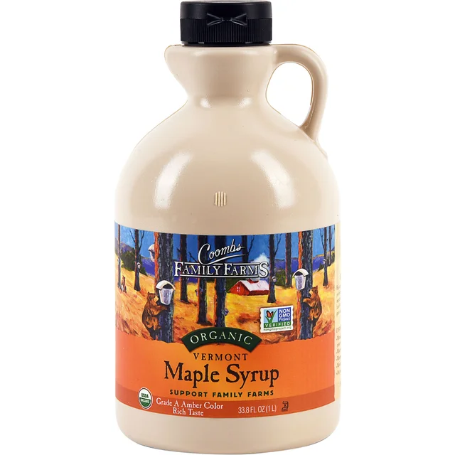 Coombs Family Farms Organic Vermont Maple Syrup, 33.8 fl oz