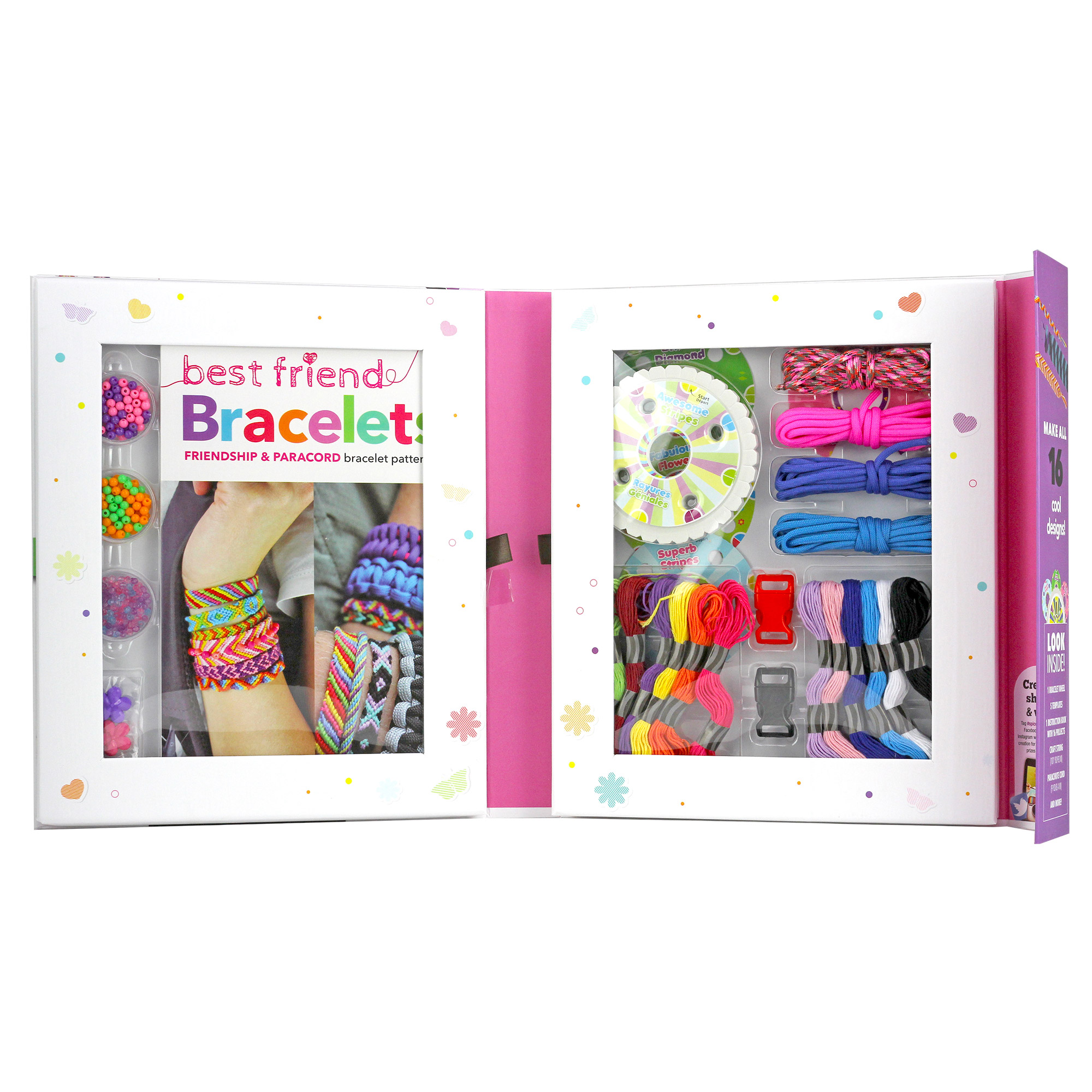 SpiceBox Kits for Kids Best Friend Bracelets and Cross Stitch