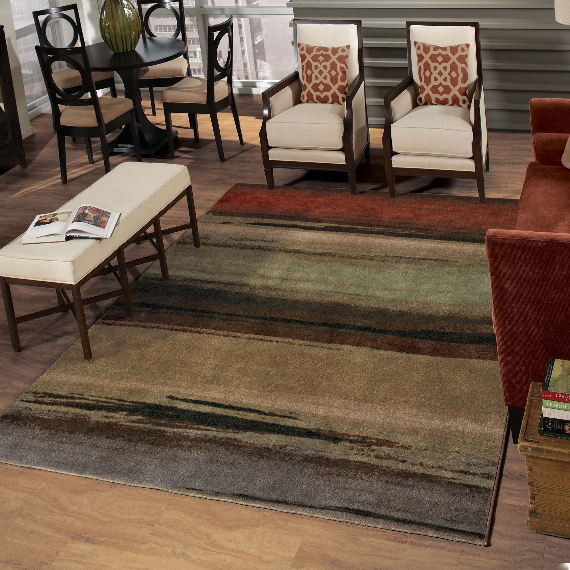 Orian Rugs Wash Out Multi-Colour Indoor Area Rug