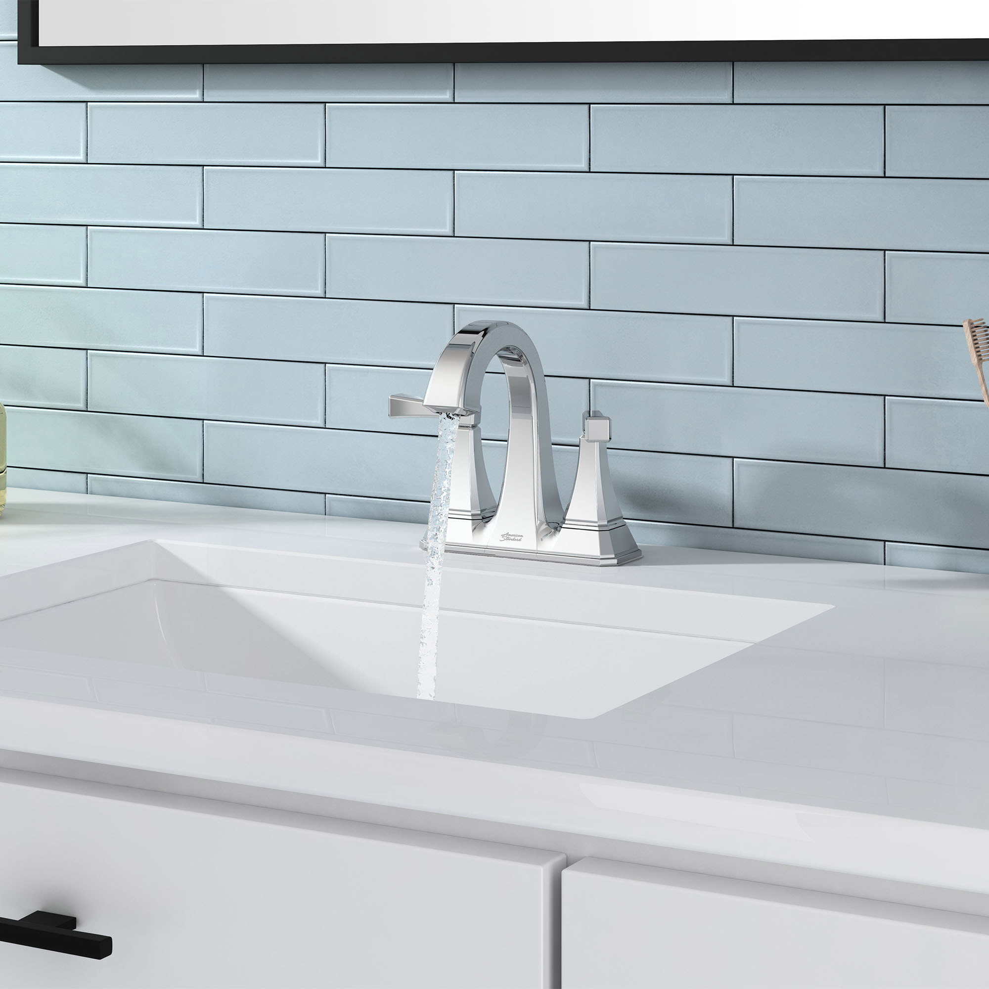 American Standard Westerly Two Handle 4 in. Centerset Bathroom Faucet