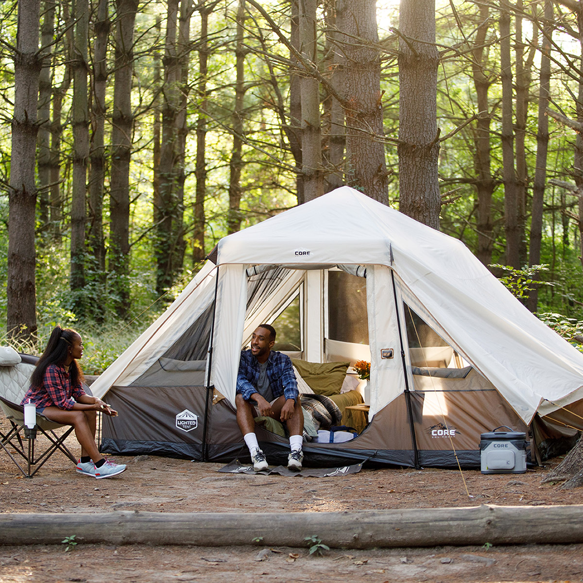 CORE Lighted Instant Pyramid Tent | Costco