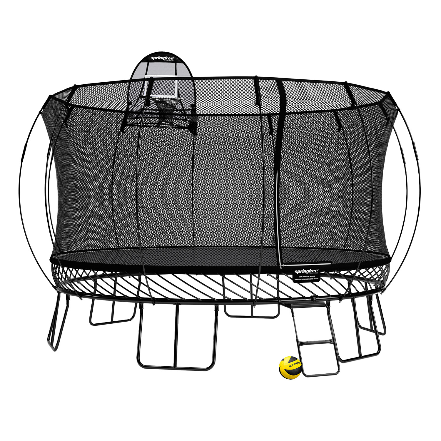 Springfree 13 ft Jumbo Round Trampoline Bundle