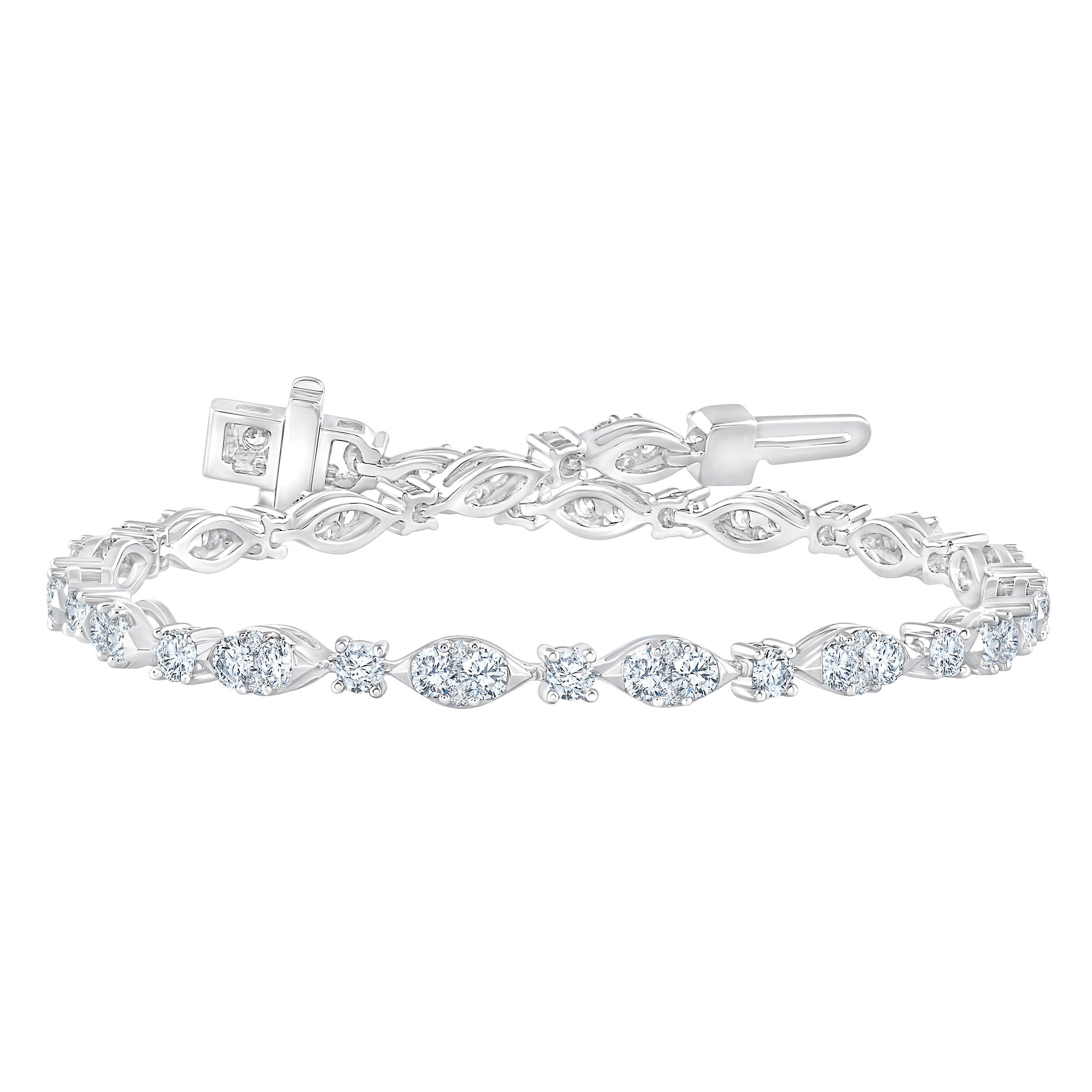 Round Brilliant Diamond Bracelet (2.50 ctw)