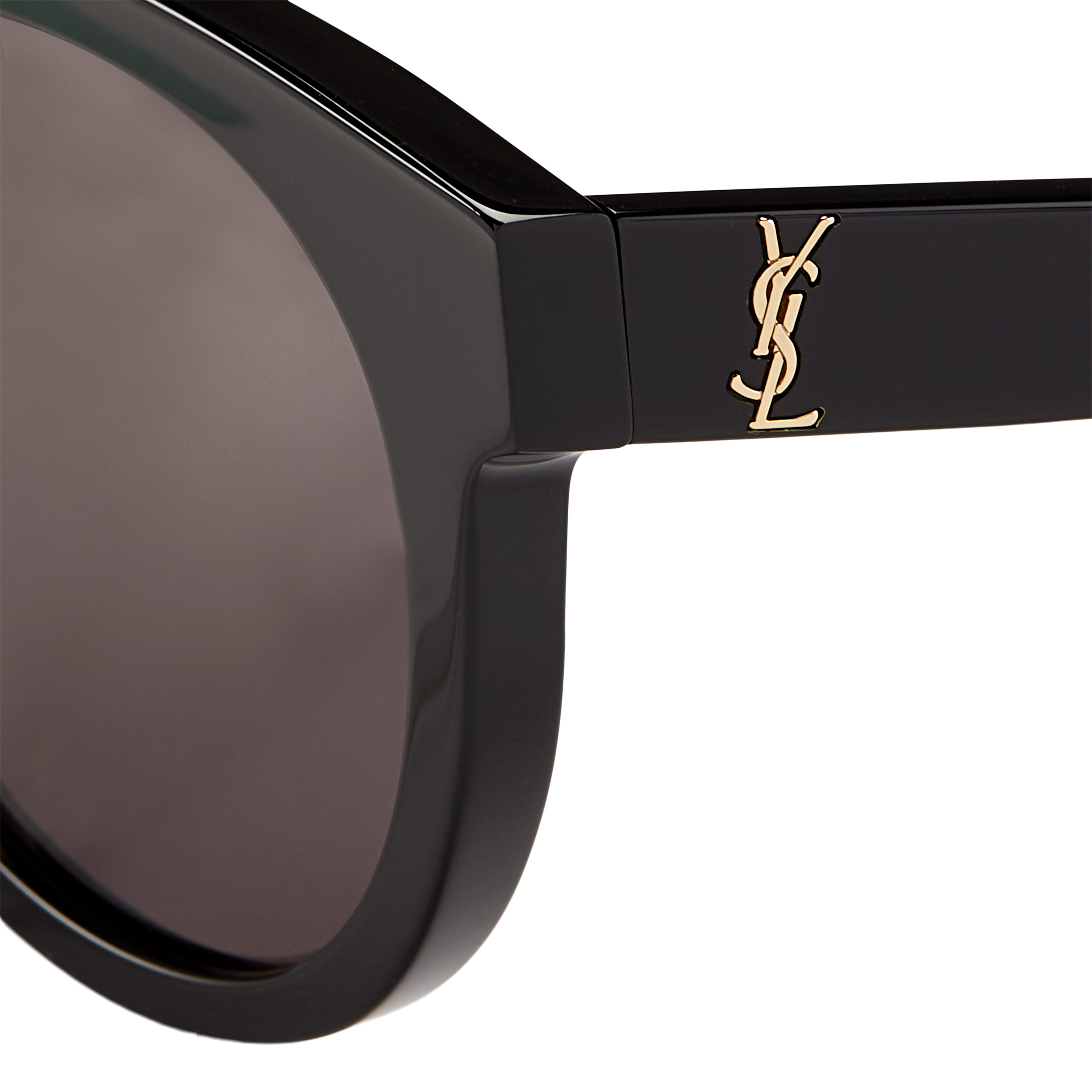 Saint Laurent ブラックアイサングラス SLM15 Saint Laurent SLM15 Black Grey Sunglasses | Costco