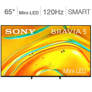 Sony 65" Class - BRAVIA 5 Series - 4K UHD Mini LED Smart TV - Allstate 3-Year Protection Plan Bundle Included for 5 Years of Total Coverage*