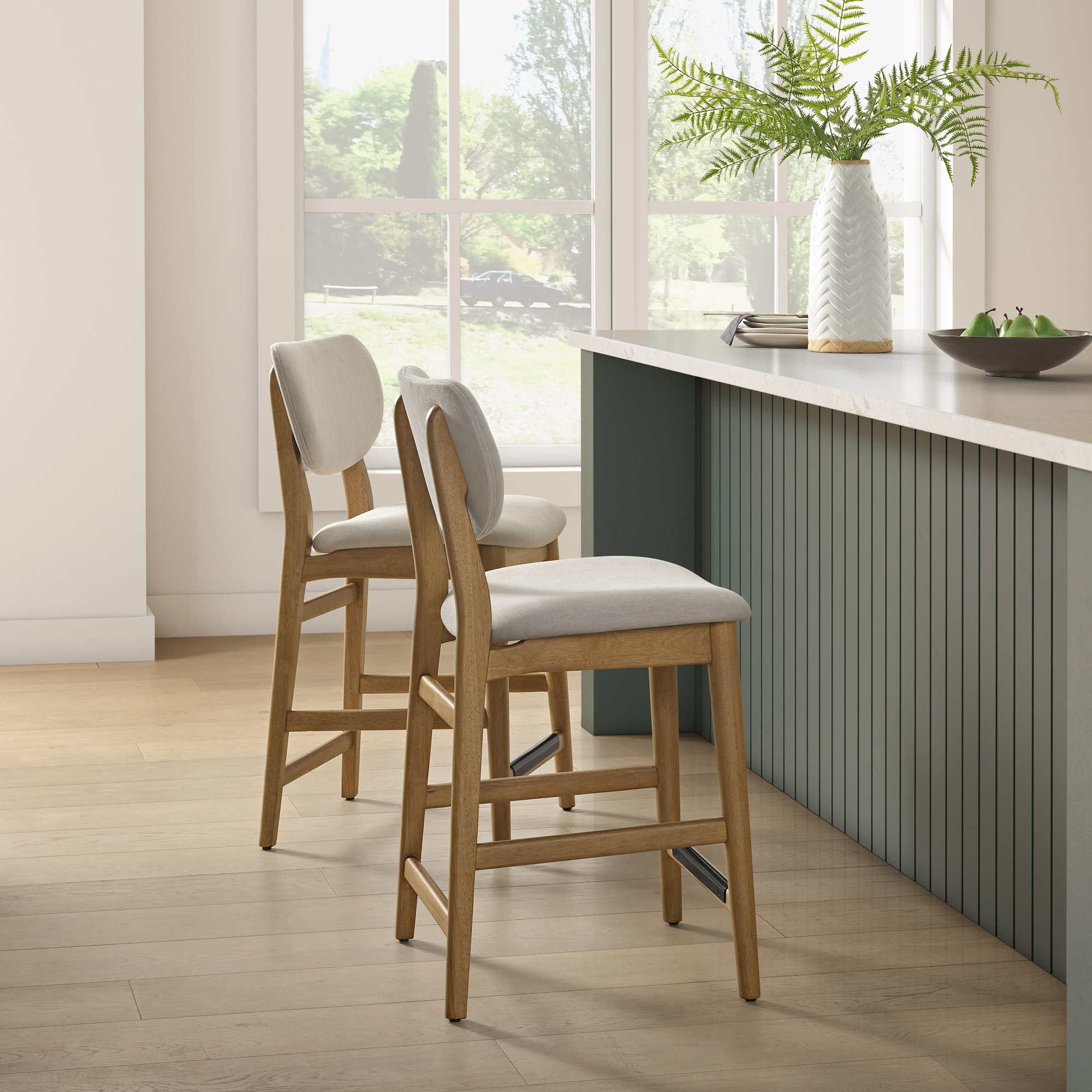 Pike & Main Arcata Counter Height Stool, 2-pack | Costco