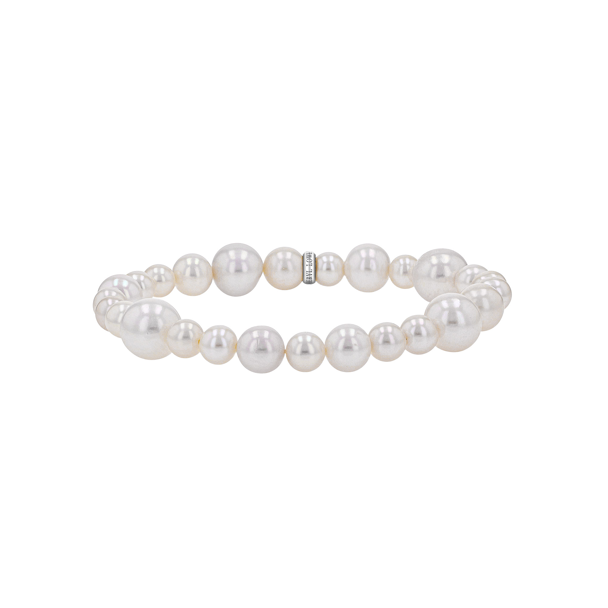 Sheryl Lowe White Freshwater Pearl Bracelet