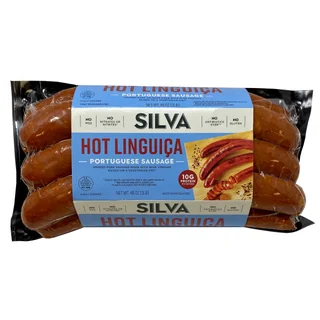Silva Hot Linguica Sausage, 3 lbs