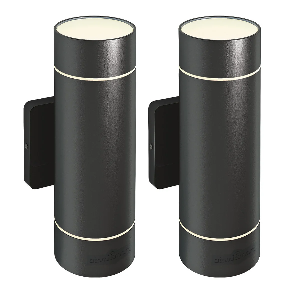 Atomi Smart Wi-Fi Rotundus Outdoor Wall Sconces -2-pack | Costco