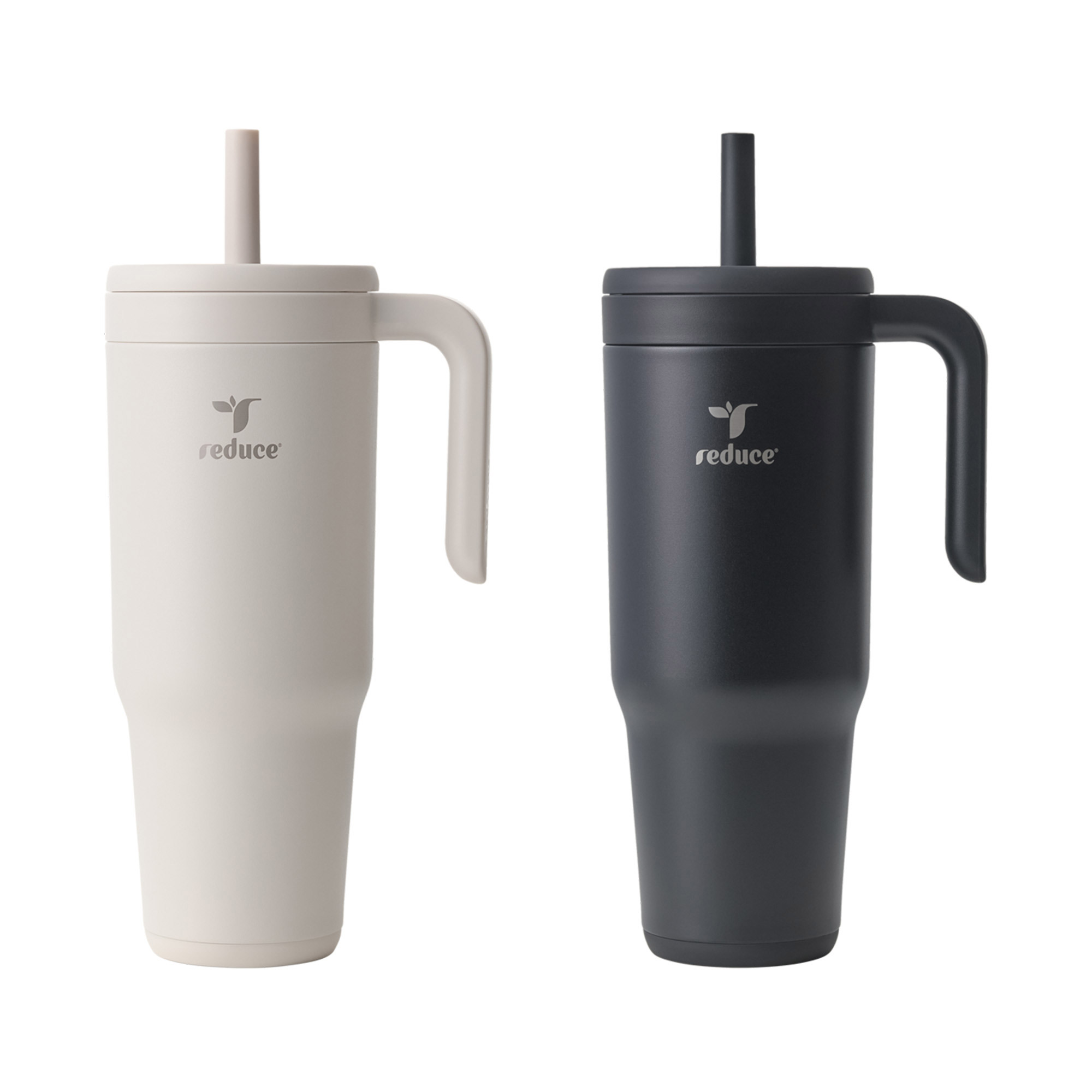 Reduce Chiller Vacuum Insulated 40oz. Tumbler with Handle and Spill-Proof Straw  2-pack