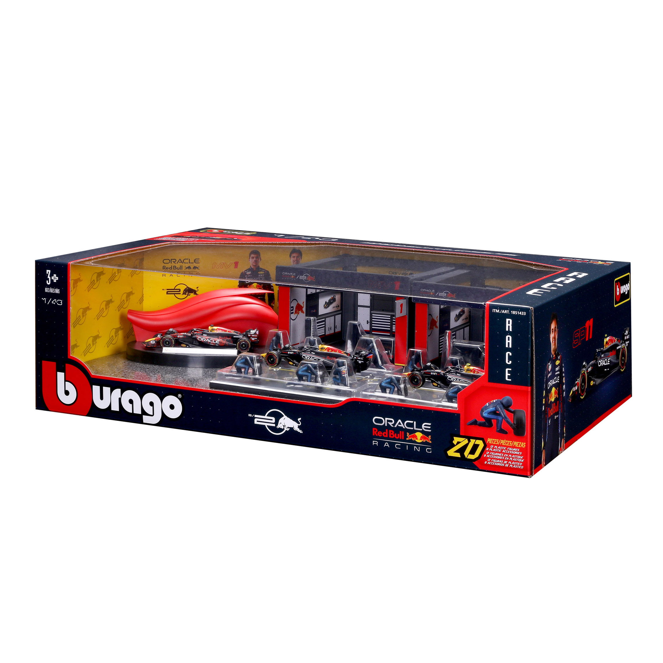 1:43 Red Bull Formula Racing Paddock | Costco