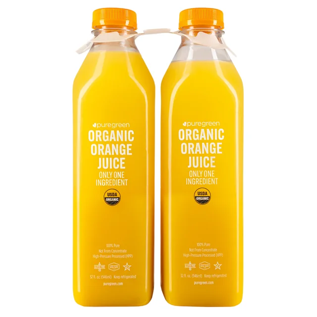 PURE GREEN ORGANIC OJ 2/32 OZ