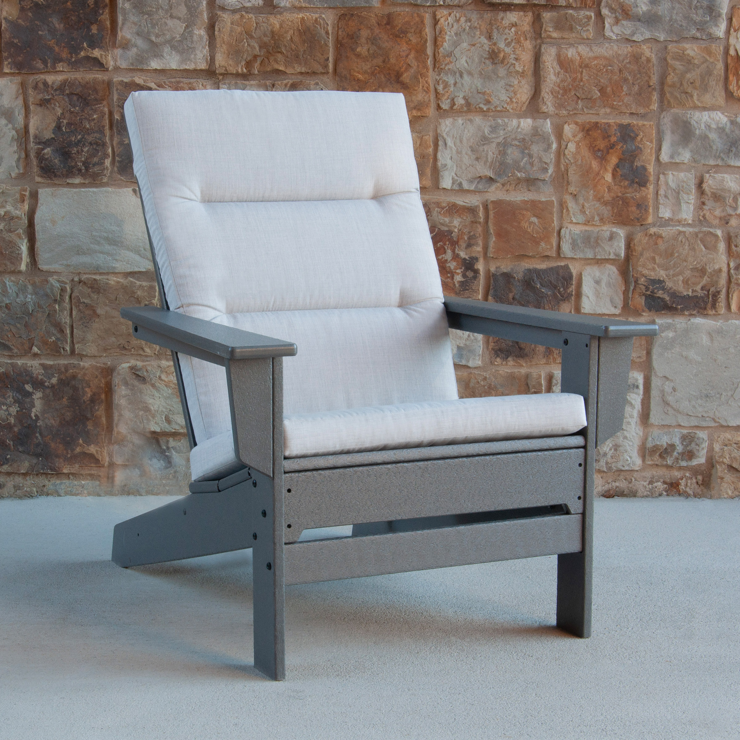 Adirondack Cushion for Modern Polywood Chairs, 2-pack