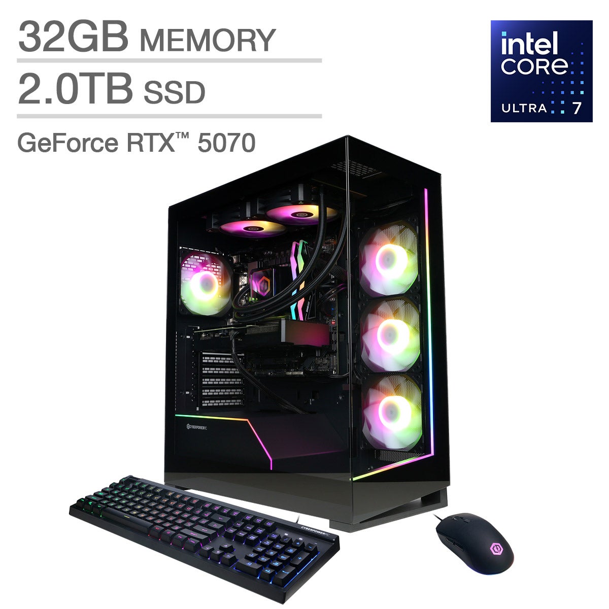 CyberPowerPC Gamer Supreme Gaming Desktop – Intel Core Ultra CyberPowerPC Gamer Supreme Gaming Desktop – Intel Core Ultra