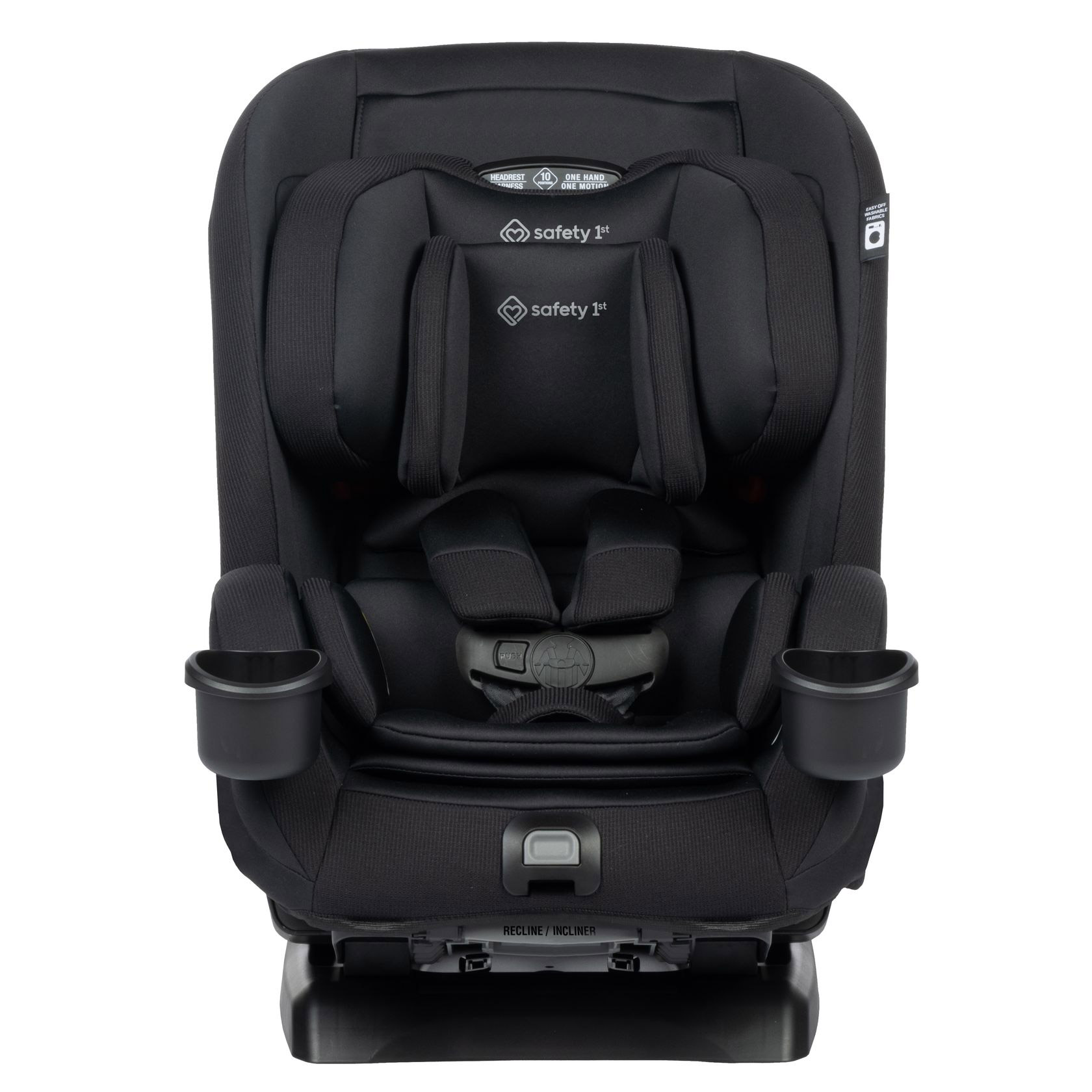 Safety 1st SlimRide All-in-One Convertible Car Seat, Black