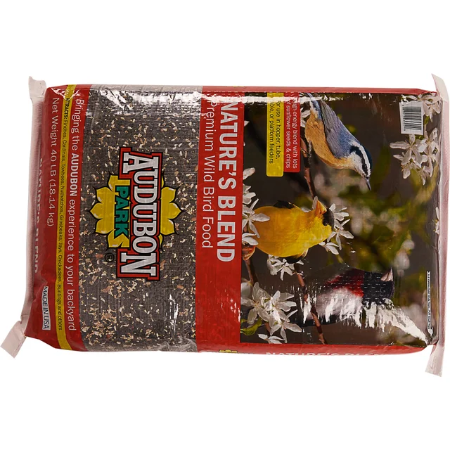 Audubon Park Nature's Blend Premium Wild Bird Food, 40 lbs