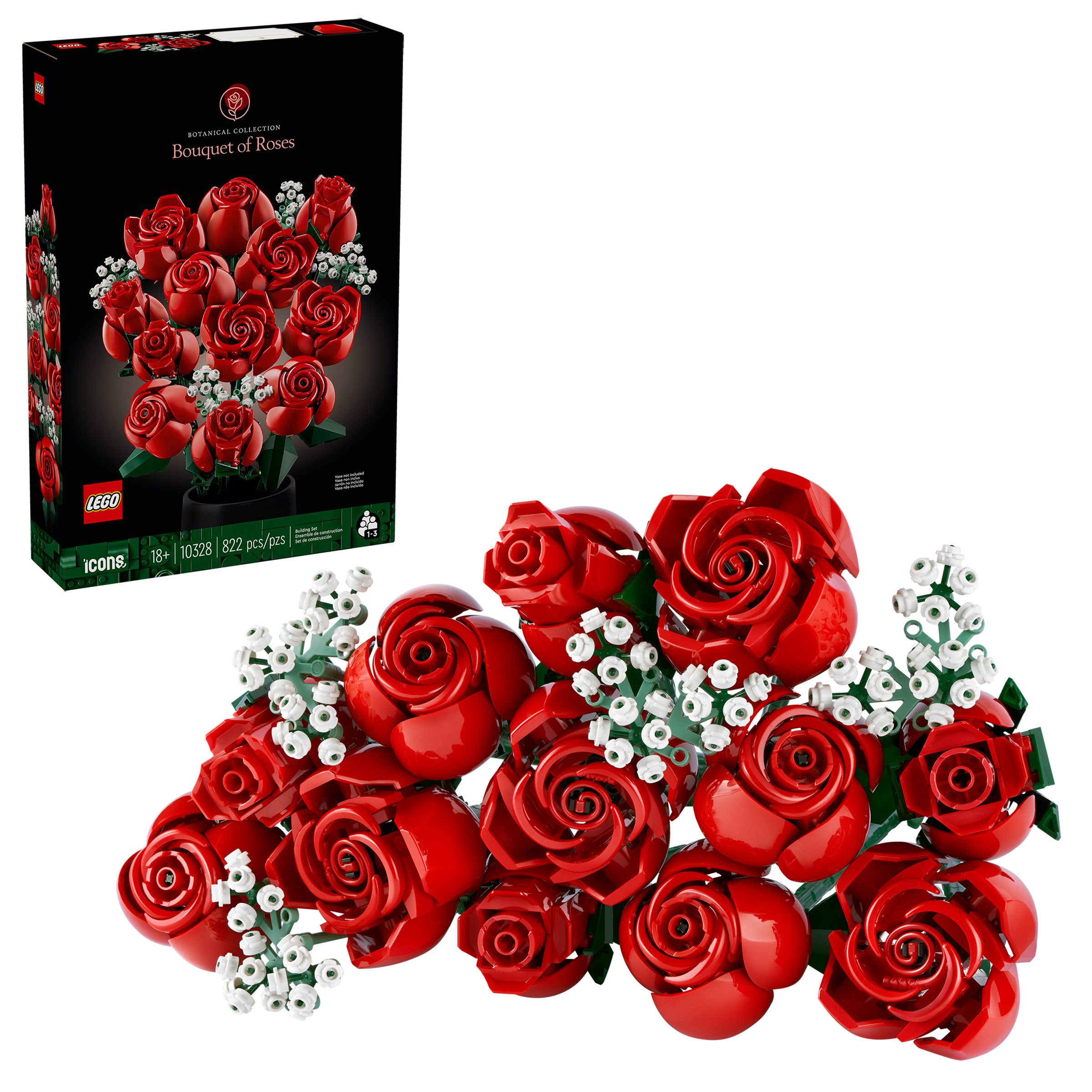 LEGO Botanical Collection: Icons Bouquet of Roses 10328