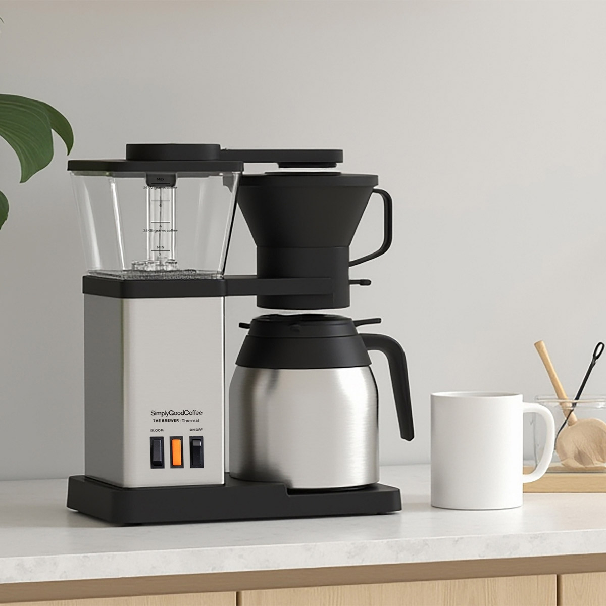 SimplyGood Coffee Thermal Brewer, 8-cup | Costco